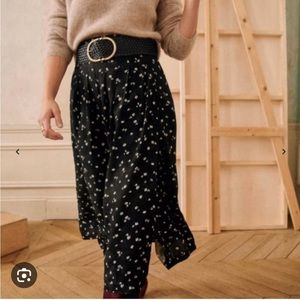 Sezane Alicia silk skirt 36, 4